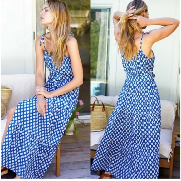 Emerson Fry India Collection Button Tie Sundress XS/S - Picture 3 of 8